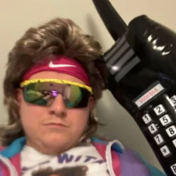 Oppustelig Retrotelefon