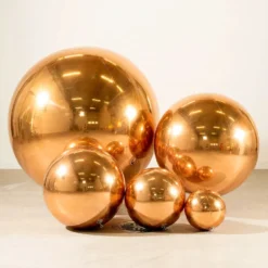 Oppustelig Spejlkugle Guld