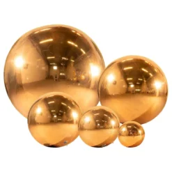 Oppustelig Spejlkugle Guld