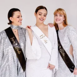 Ordensbånd Bride & Bride Squad Sort/Hvid