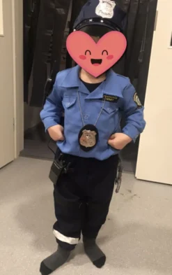Ordensvagt Børnekostume
