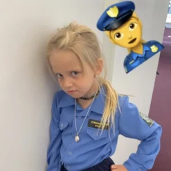Ordensvagt Børnekostume
