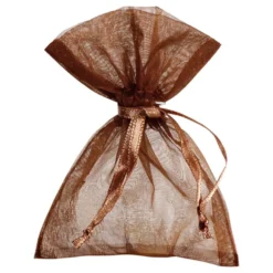 Organza poser Brun