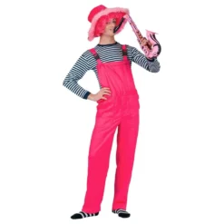 Overalls UV Neon Pink
