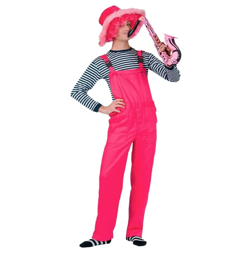 Overalls UV Neon Pink