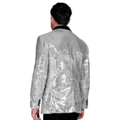 Pailletblazer Mr. Silver