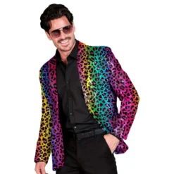 Palietblazer Leopard Regnbue