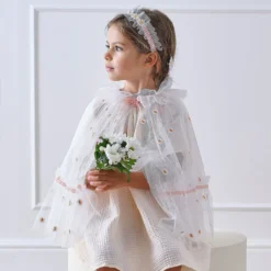 Pandebånd med Blomster & Tyl Børn