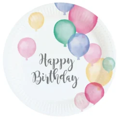 Papassietter Happy Birthday Pastel