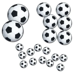 Papdekorationer Fodbolde