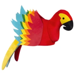 Papegøje Regnbuefarvet Hat