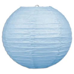 Papirlampe Blå