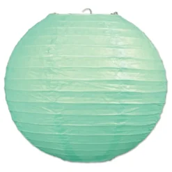 Papirlampe Mintgrøn