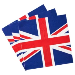 Papirservietter Britiske Flag