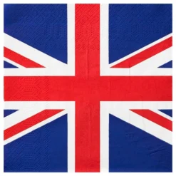 Papirservietter Britiske Flag