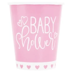 Papkrus Baby Shower Lyserød