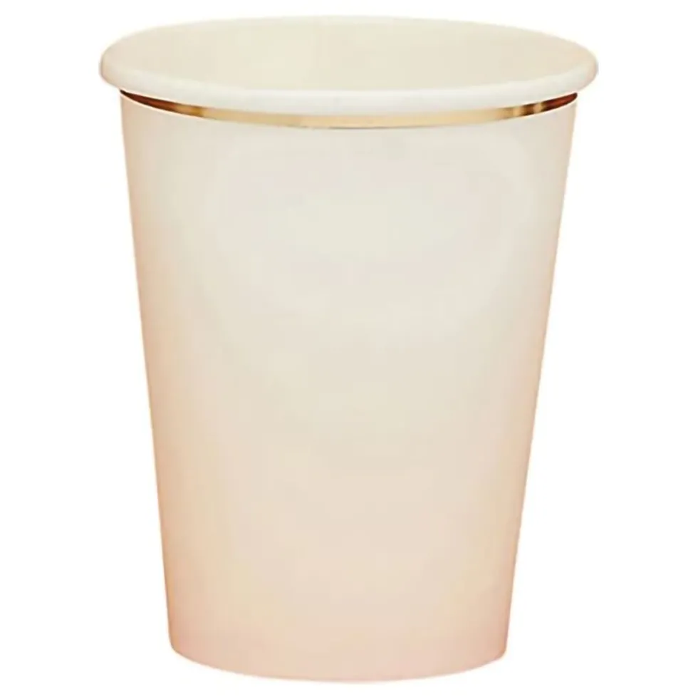 Papkrus Guld/Fersken Ombre