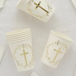Papkrus Kors Guld