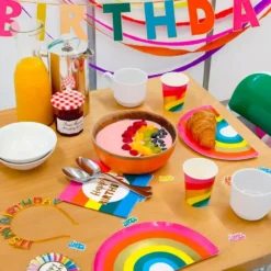 Papkrus Rainbow Happy Birthday