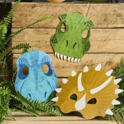 Papmasker Dinosaurer