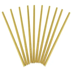 Papsugerør Guld Metallic