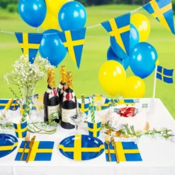 Papsugerør Svenske Flag