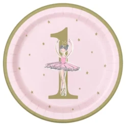 Paptallerkener Ballerina 1 år