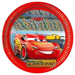 Paptallerkener Biler/Cars 3