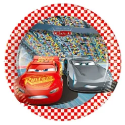 Paptallerkener Biler/Cars 3