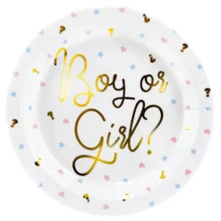 Paptallerkener Boy or Girl