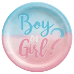 Paptallerkener Boy or Girl Reveal