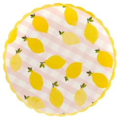 Paptallerkener Citroner