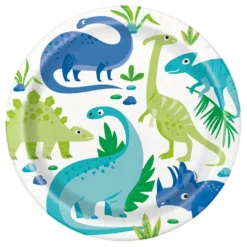 Paptallerkener Dinosaurer
