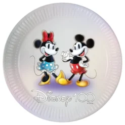 Paptallerkener Disney 100