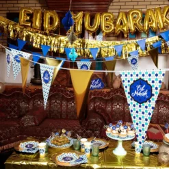 Paptallerkener Eid Mubarak