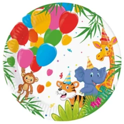 Paptallerkener Jungledyr