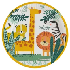 Paptallerkener Jungledyr