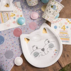 Paptallerkener Kitty Party