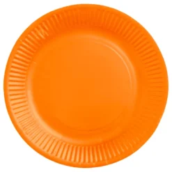 Paptallerkener Lyserød