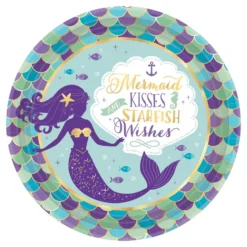 Paptallerkener Mermaid Wishes