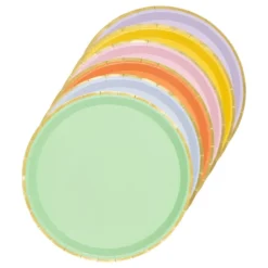 Paptallerkener Pastel