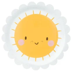 Paptallerkener Sol