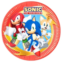 Paptallerkener Sonic the Hedgehog