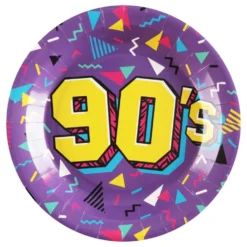 Paptallerkener 90s Party