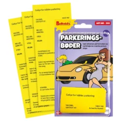 Parkeringsbøder Jokeartikel