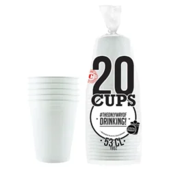 Party Cups Hvide