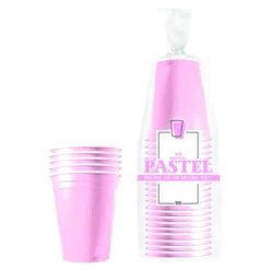 Party Cups Lyserøde