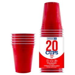 Party Cups Plast Røde