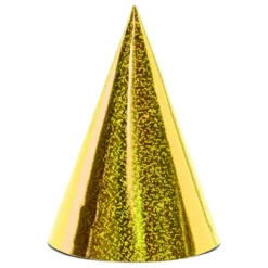 Partyhatte Glitrende Guld