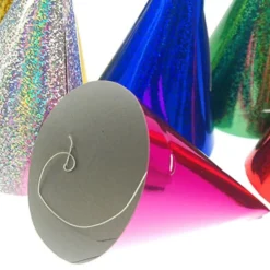 Partyhatte Holografiske Flerfarvede